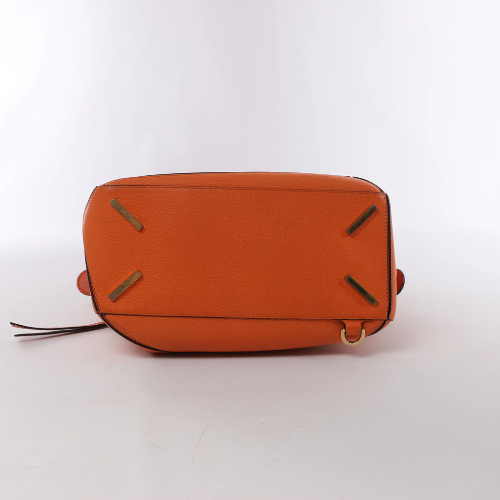 Bolso de mano LOEWE Puzzle pequeño de cuero 2 vías en rosa