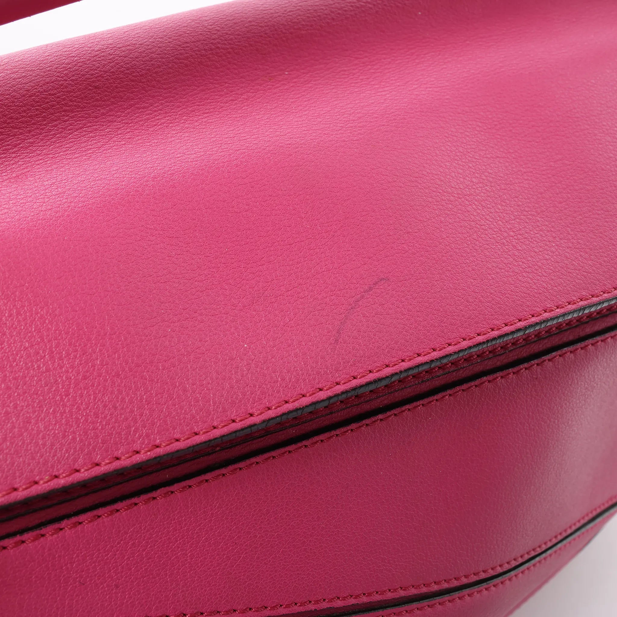 LOEWE Puzzle Medium Leather 2Way Handbag in Pink