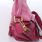 LOEWE Puzzle Small Leather 2Way Handbag in Pink