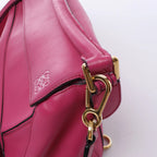 LOEWE Puzzle Small Leather 2Way Handbag in Pink