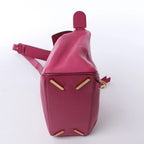 LOEWE Puzzle Small Leather 2Way Handbag in Pink