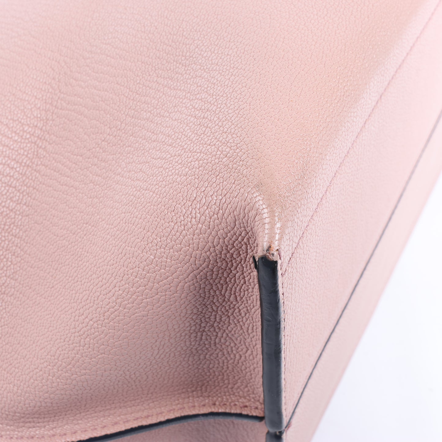 LOEWE T shopper Leather Shoulder Bag in Pink