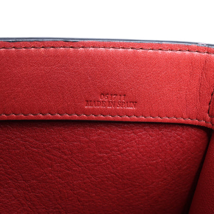 LOEWE T shopper Leather Shoulder Bag in Pink