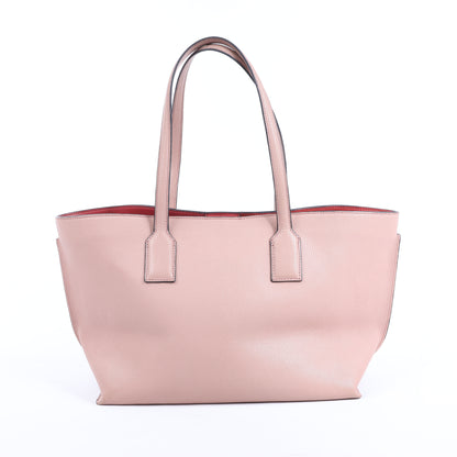 LOEWE T shopper Leather Shoulder Bag in Pink