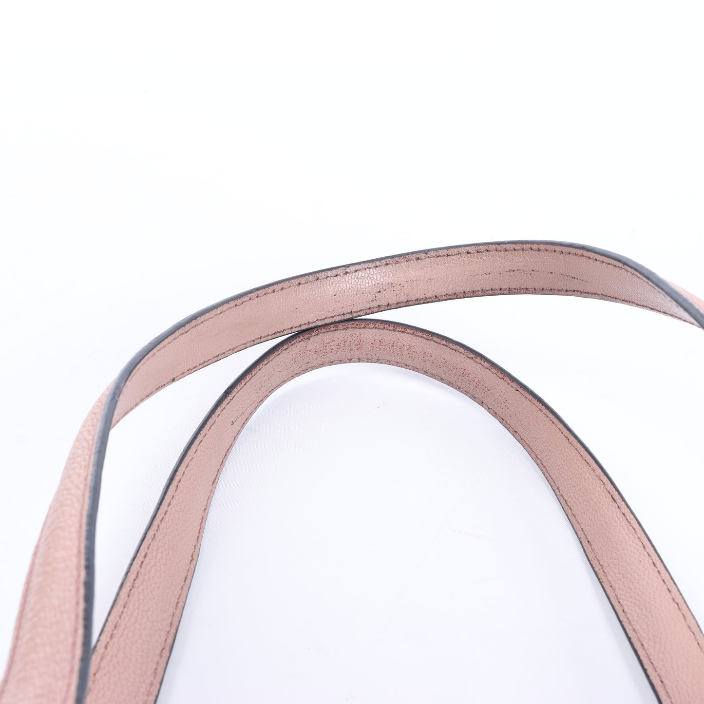 LOEWE T shopper Leather Shoulder Bag in Pink
