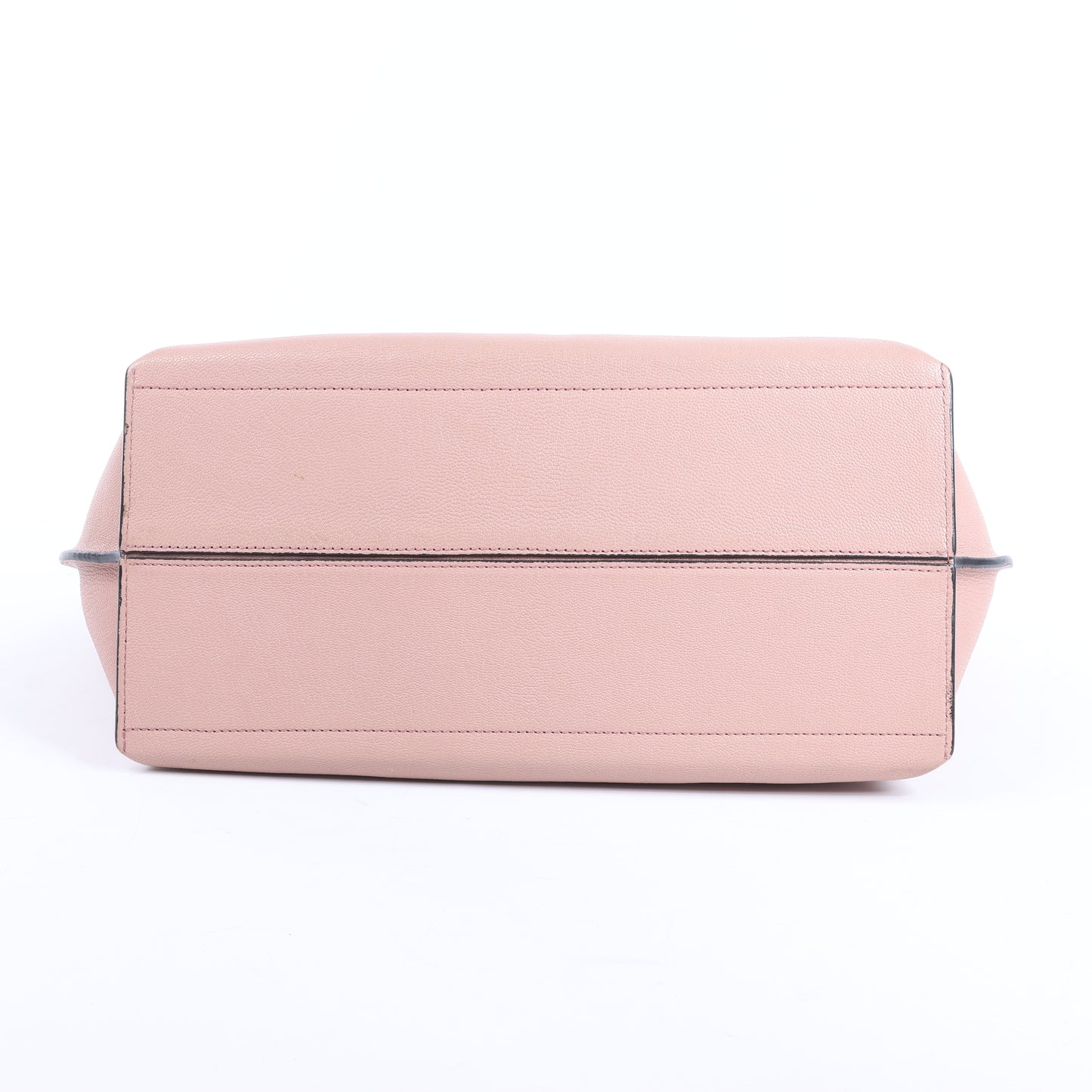 LOEWE T shopper Leather Shoulder Bag in Pink