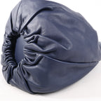 LOEWE Bounces Leather Handbag in Navy Blue