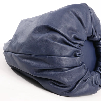 Sac à main en cuir LOEWE Bounces bleu marine