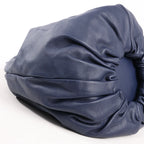 LOEWE Bounces Leather Handbag in Navy Blue