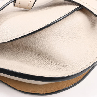 LOEWE Gate Soft Grain Leather Mini Crossbody Bag Beige