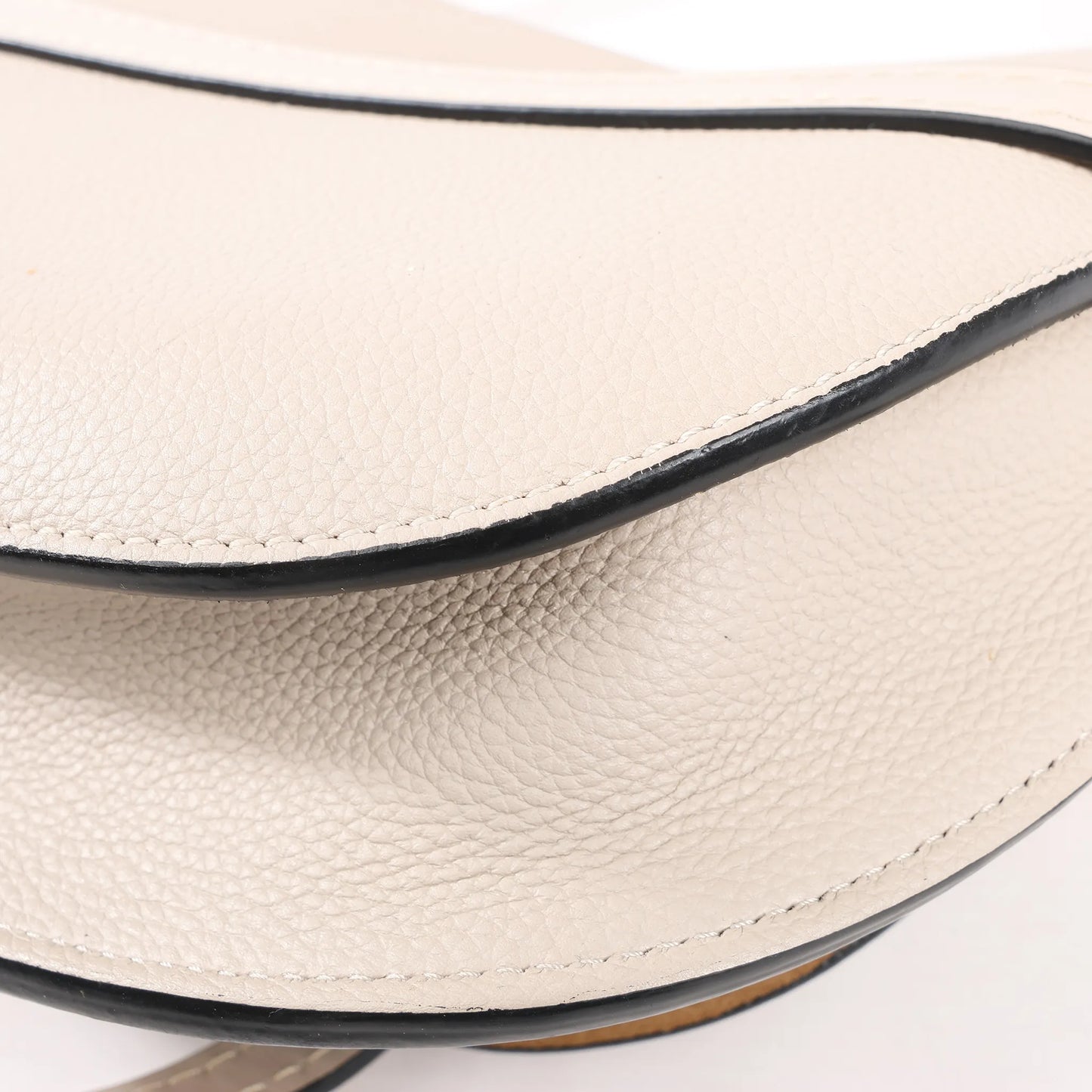 LOEWE Gate Soft Grain Leather Mini Crossbody Bag Beige