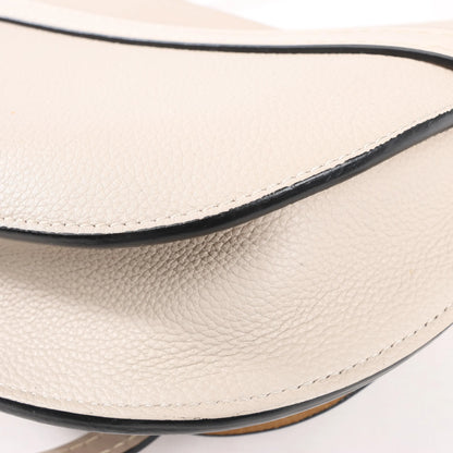 LOEWE Gate Soft Grain Leather Mini Crossbody Bag Beige