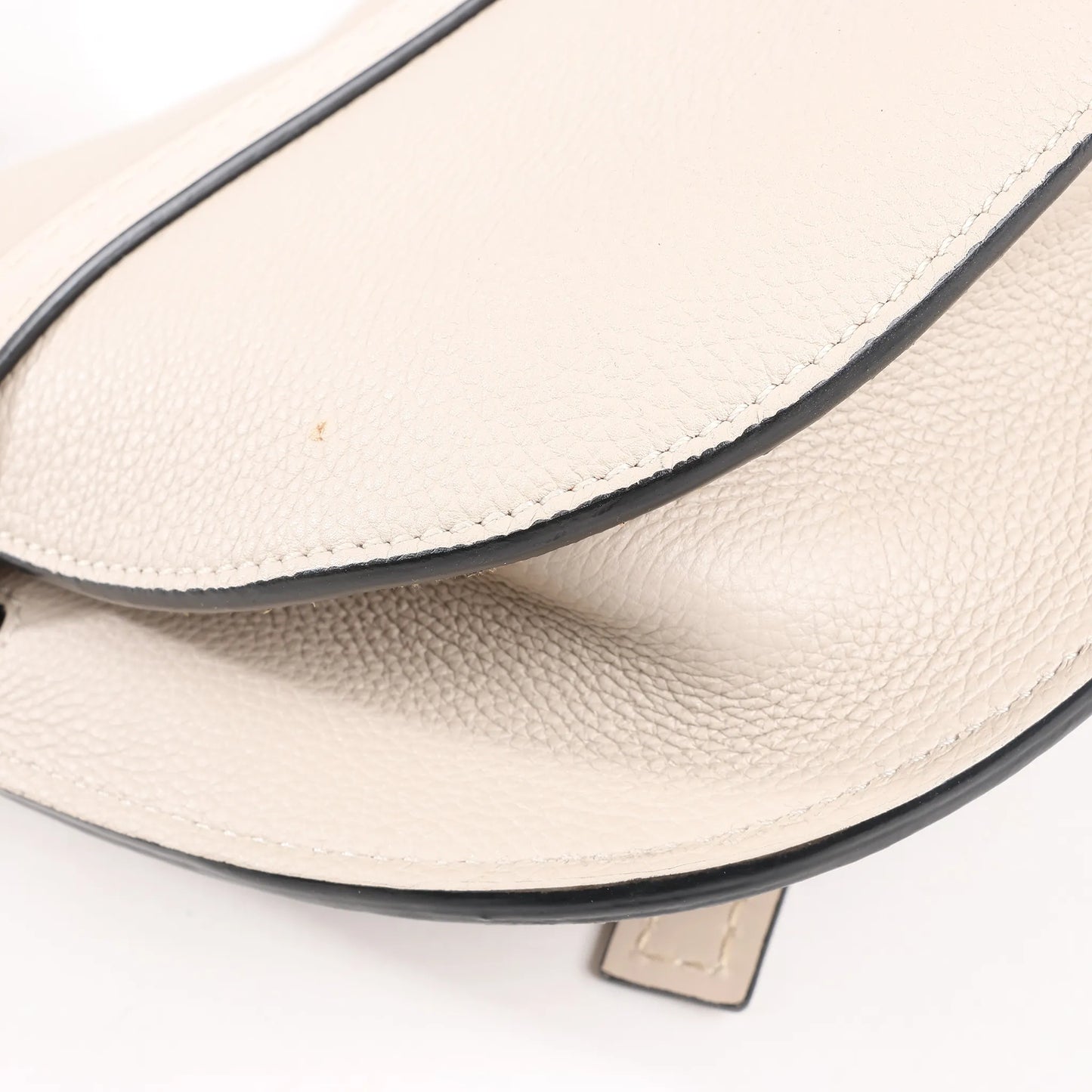 LOEWE Gate Soft Grain Leather Mini Crossbody Bag Beige