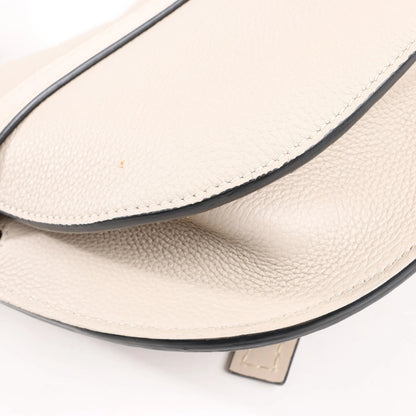 LOEWE Gate Soft Grain Leather Mini Crossbody Bag Beige