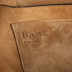 LOEWE Gate Soft Grain Leather Mini Crossbody Bag Beige