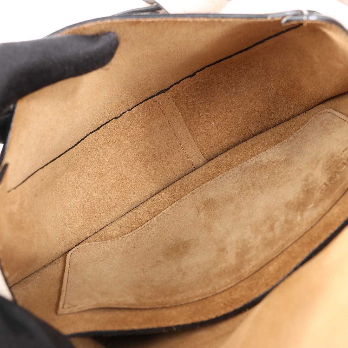 LOEWE Gate Soft Grain Leather Mini Crossbody Bag Beige