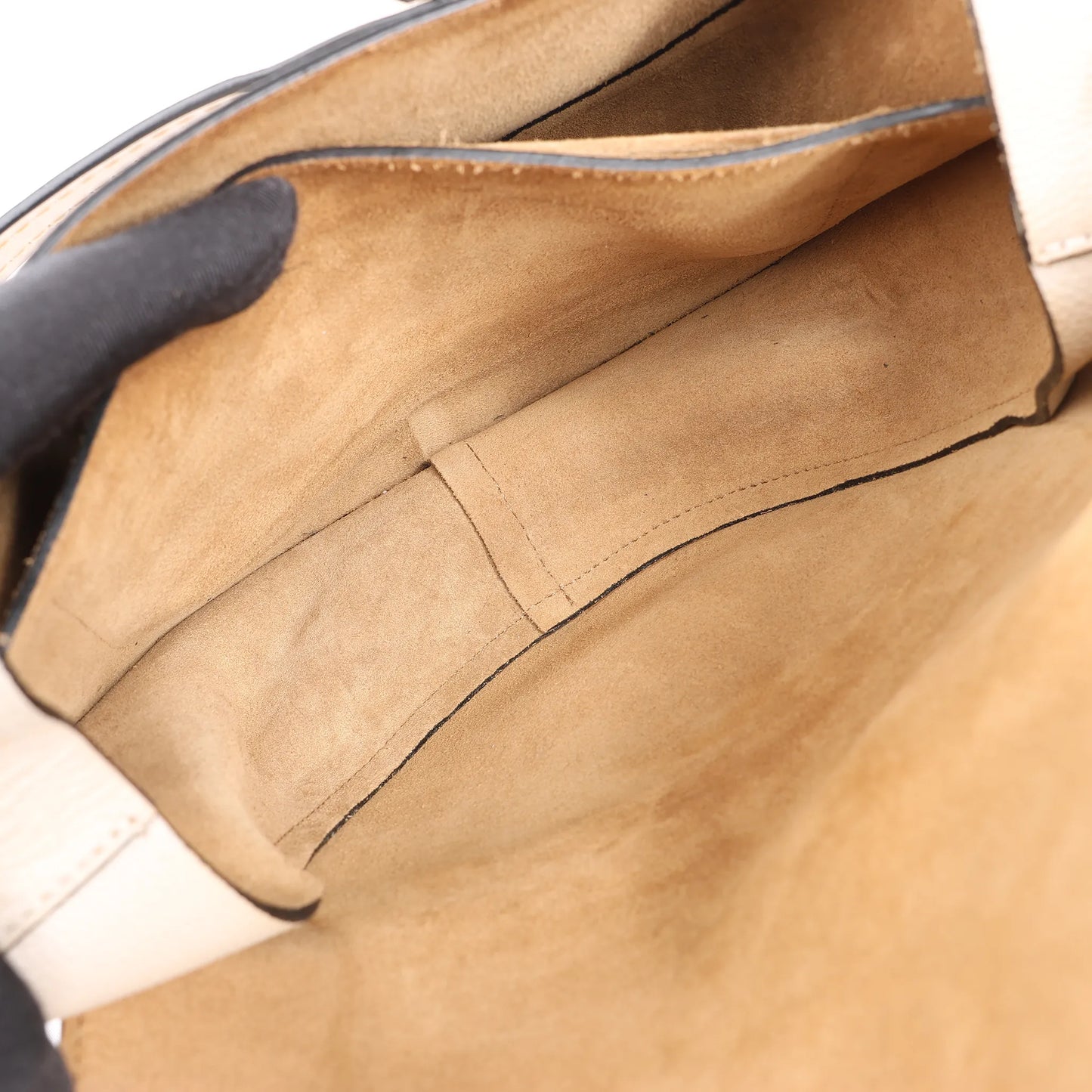 LOEWE Gate Soft Grain Leather Mini Crossbody Bag Beige