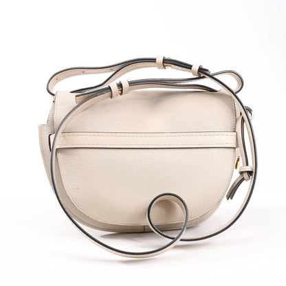LOEWE Gate Soft Grain Leather Mini Crossbody Bag Beige