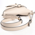 LOEWE Gate Soft Grain Leather Mini Crossbody Bag Beige