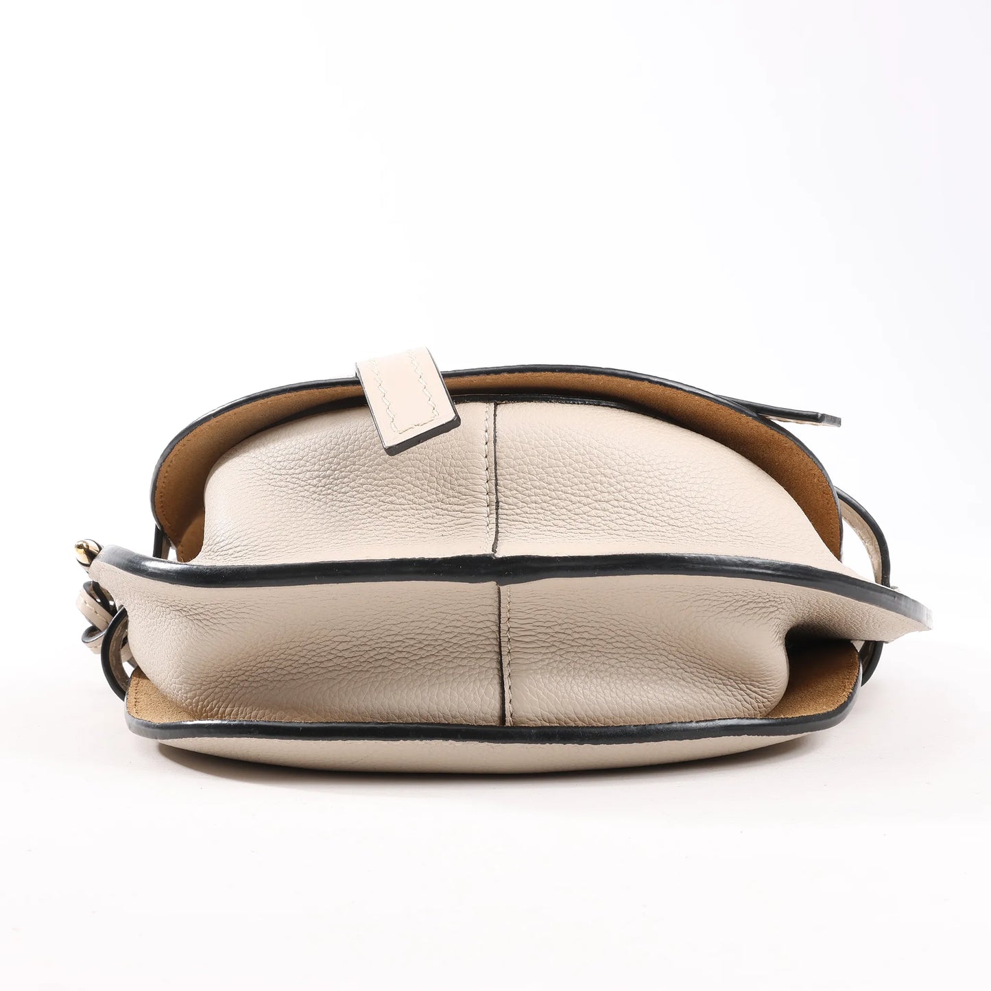 LOEWE Gate Soft Grain Leather Mini Crossbody Bag Beige