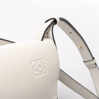 LOEWE Gate Small Crossbody Bag in White x Green
