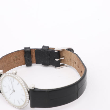 Longines Grand Classic L4.241.0 45958384 SS & Leather QZ White Dial Watch