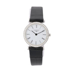 Longines Grand Classic L4.241.0 45958384 SS & Leather QZ White Dial Watch