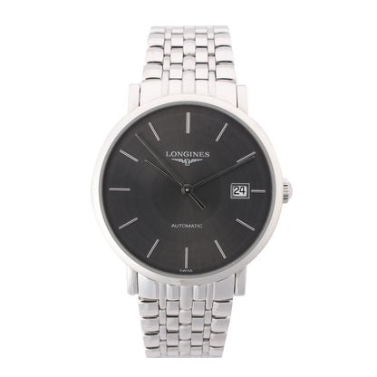 Longines Elegant L4.810.4 44546292 SS AT Gray-Face Watch
