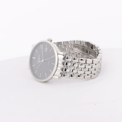 Longines Elegant L4.810.4 44546292 SS AT Gray-Face Watch