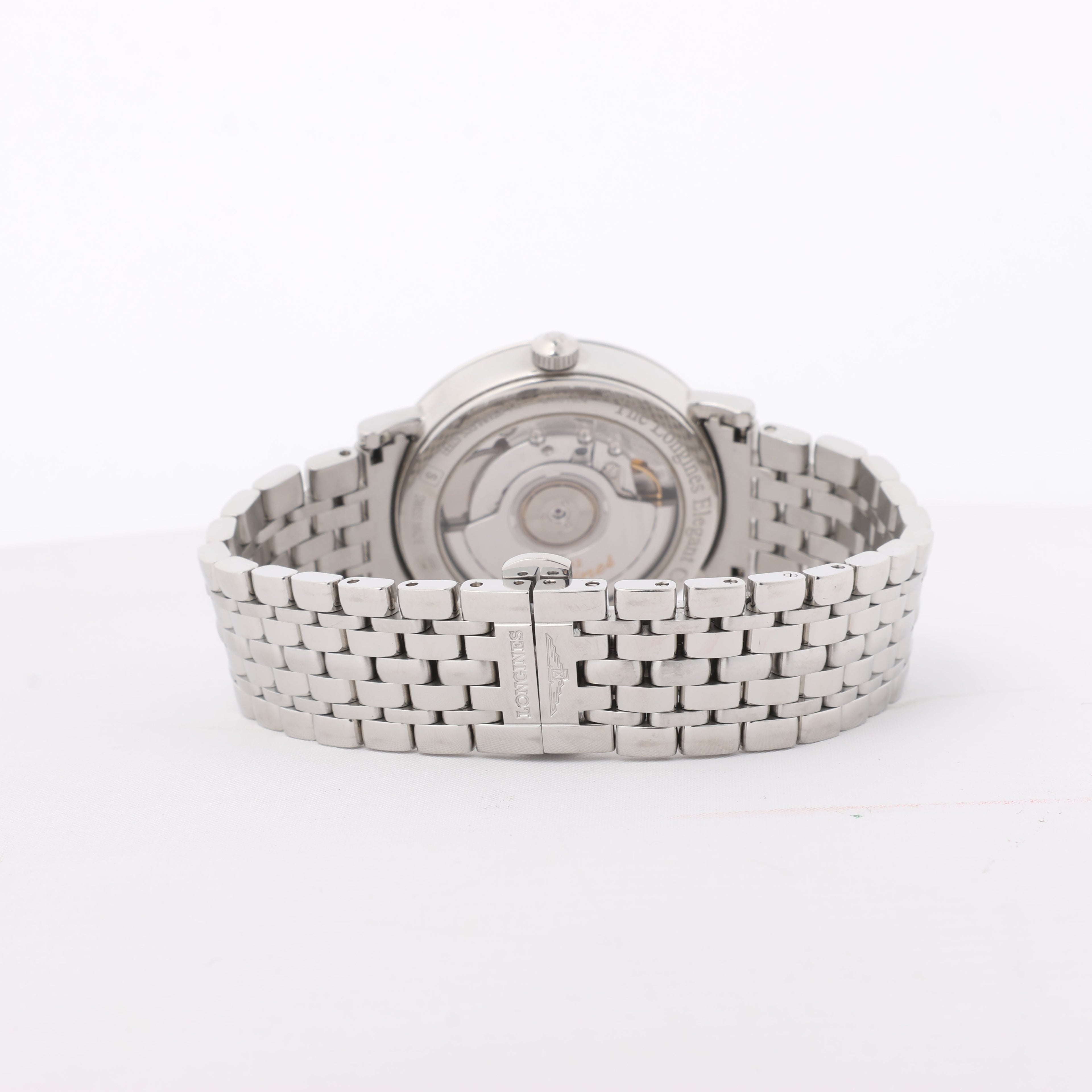Longines Elegant L4.810.4 44546292 SS AT Gray-Face Watch