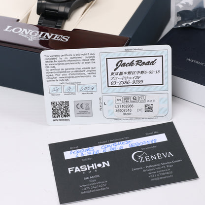 Longines Conquest L3.716.2.96.6 46907518 SS QZ Blue-Face Watch