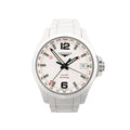 Longines Conquest V.H.P. L3.718.4 49915376 SS QZ Watch with White Dial