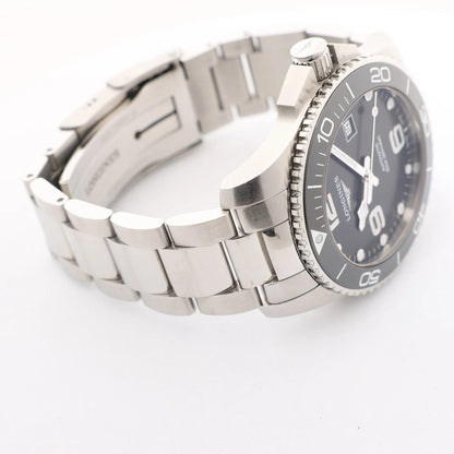 Longines HydroConquest L3.782.4 51494820 SS AT Watch with Black Dial