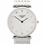 Longines La Grande Classique L4.512.4.87.6 53249318 SS QZ Watch with White Shell Dial