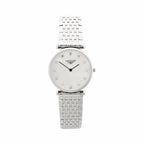 Longines La Grande Classique L4.512.4.87.6 53249318 SS QZ Watch with White Shell Dial