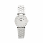 Longines La Grande Classique L4.512.4.87.6 53249318 SS QZ Watch with White Shell Dial