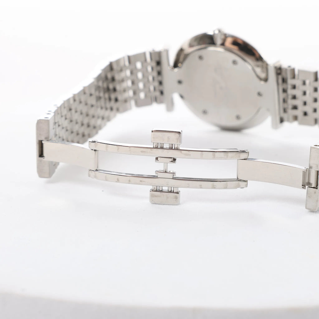 Longines La Grande Classique L4.512.4.87.6 53249318 SS QZ Watch with White Shell Dial