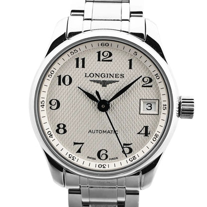 Longines Master Collection L2.128.4.78.6 49135285 SS AT Watch with Silver Dial