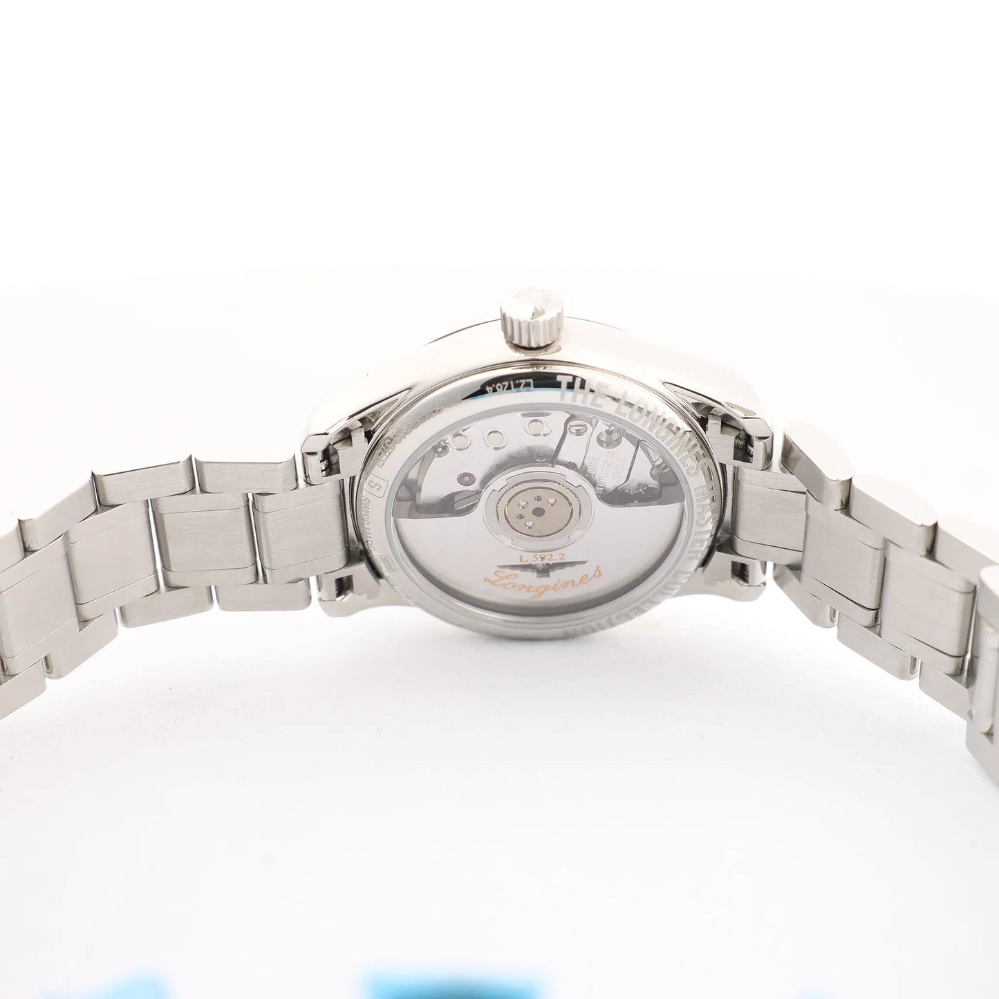 Longines Master Collection L2.128.4.78.6 49135285 SS AT Watch with Silver Dial