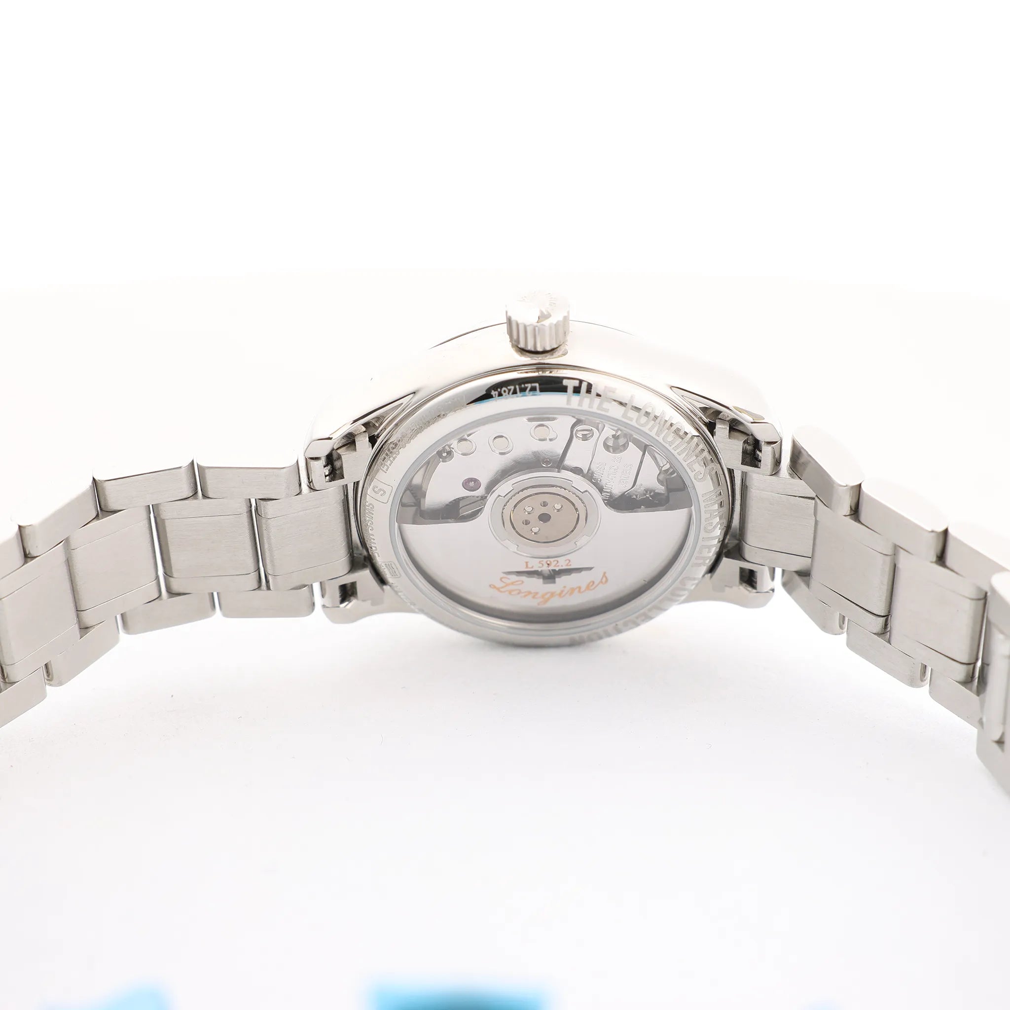 Longines Master Collection L2.128.4.78.6 49135285 SS AT Watch with Silver Dial