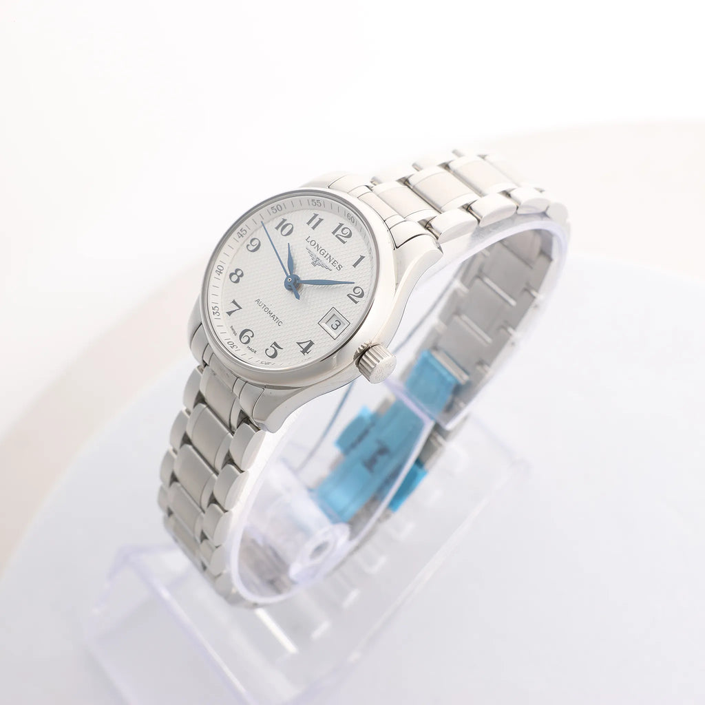 Longines Master Collection L2.128.4.78.6 49135285 SS AT Watch with Silver Dial