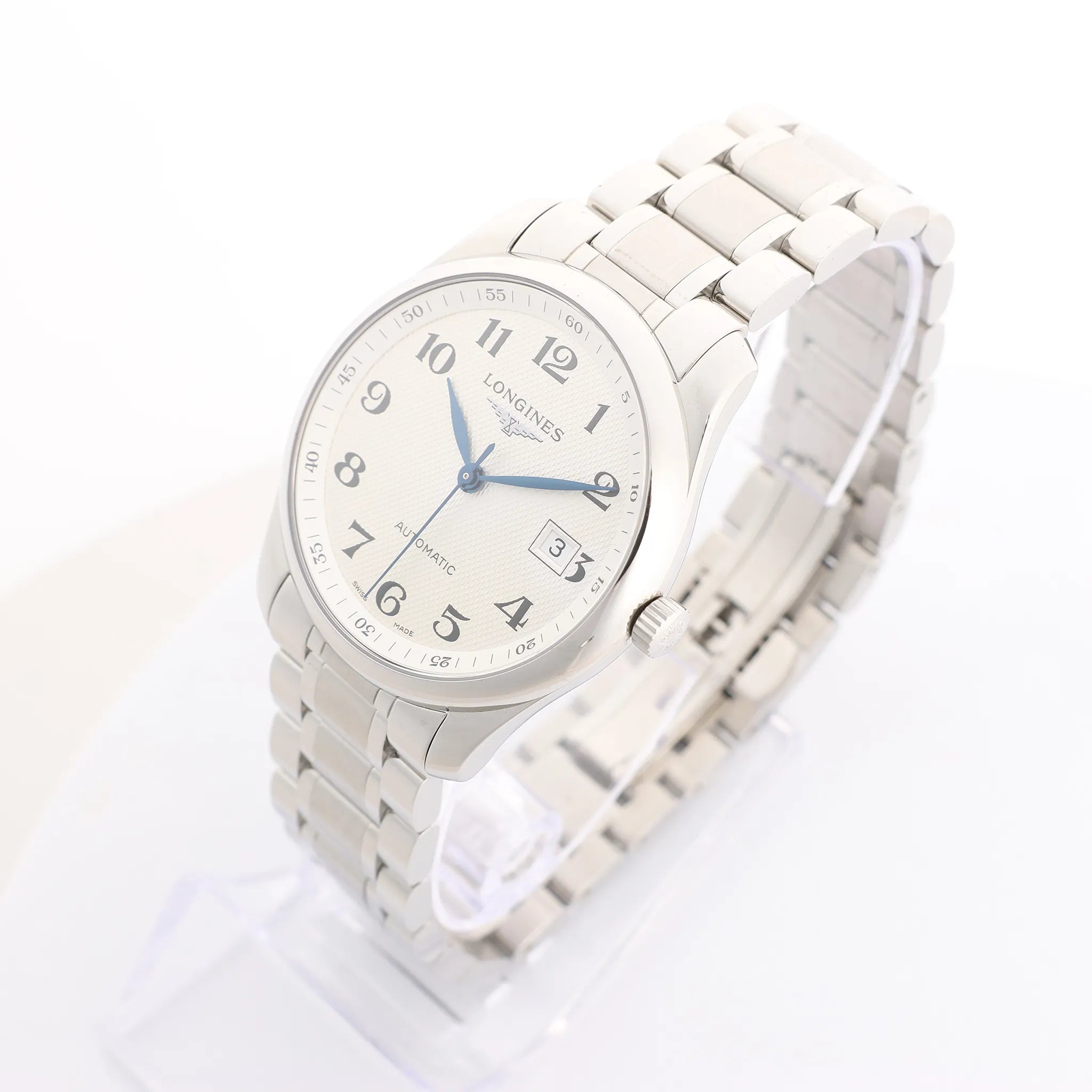 Longines Master Collection L2.793.4 48186073 SS AT Watch with Silver Dial