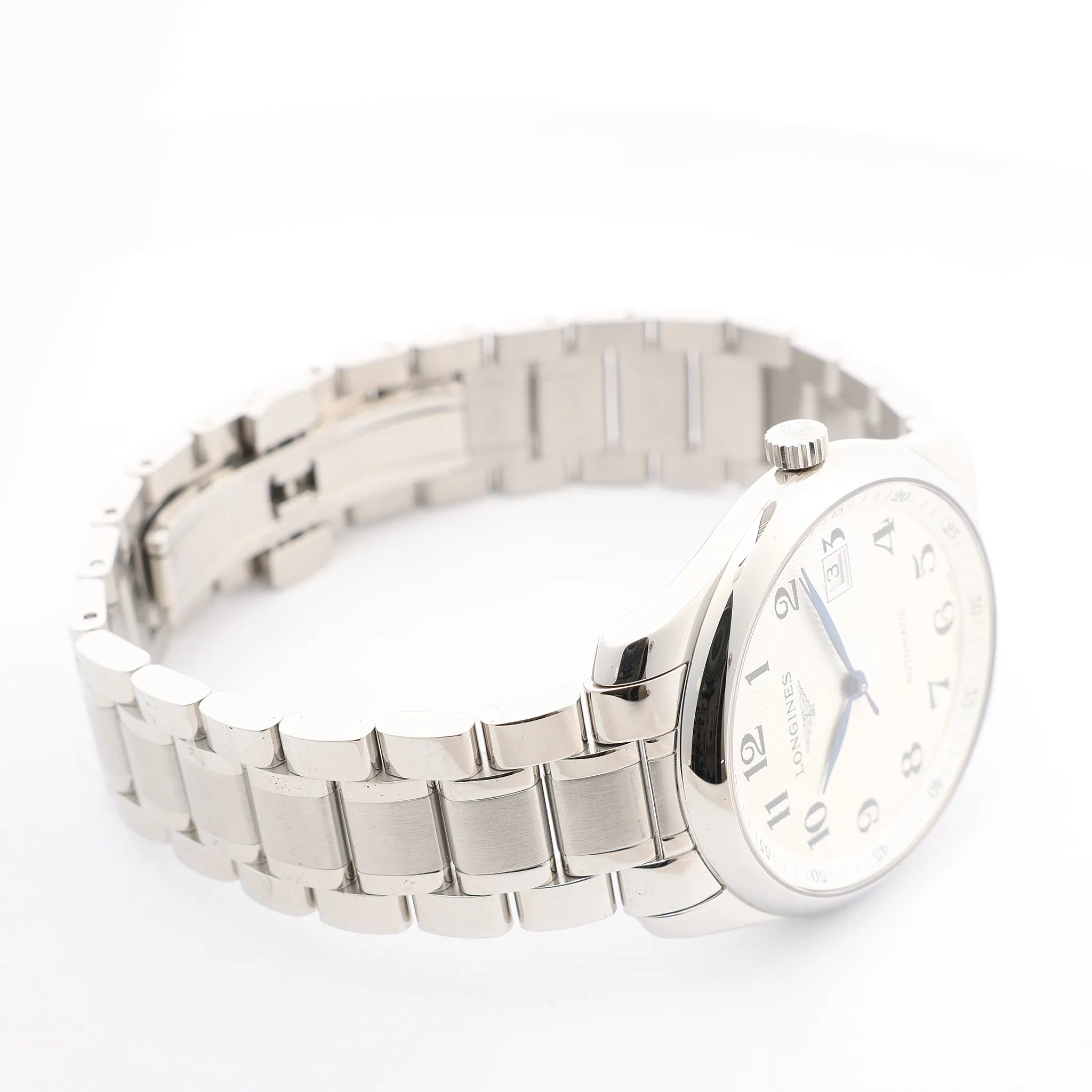 Longines Master Collection L2.793.4 48186073 SS AT Watch with Silver Dial