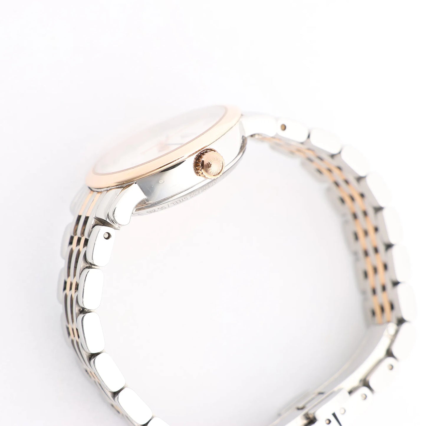 Longines Elegant L4.309.5 GP×SS AT Watch with Silver Dial