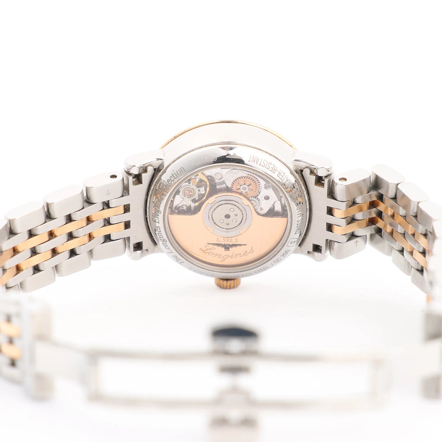 Longines Elegant L4.309.5 GP×SS AT Watch with Silver Dial