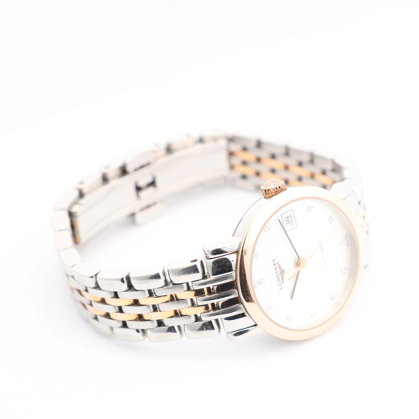 Longines Elegant L4.309.5 GP×SS AT Watch with Silver Dial