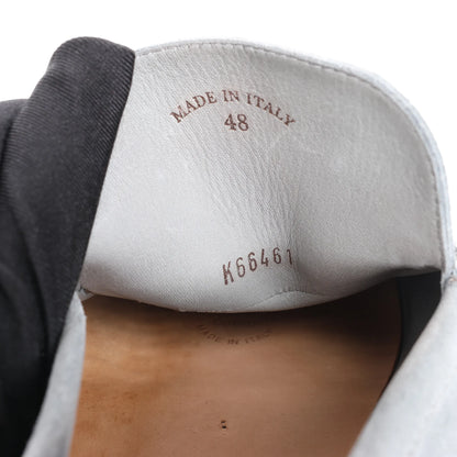 Mocassins décontractés en daim Loro Piana Gull, gris, pointure 48 EU K66461