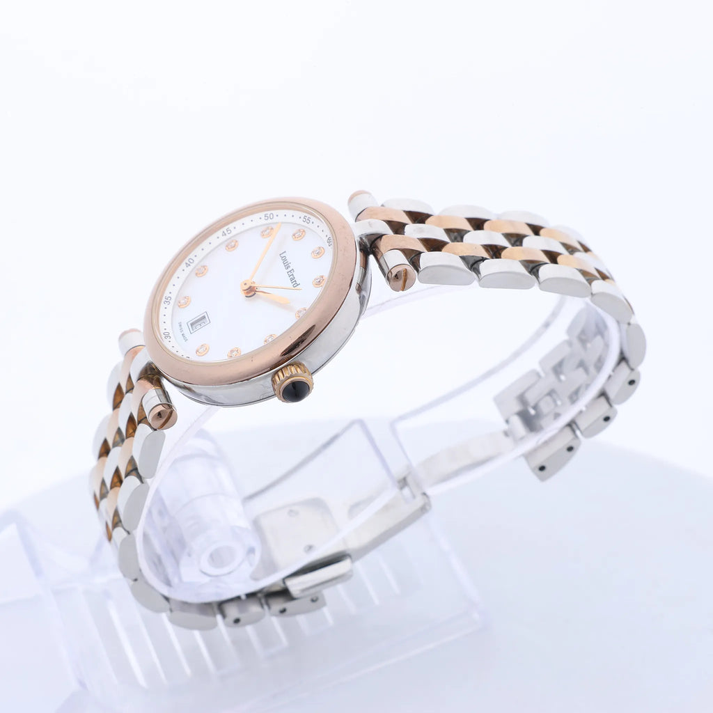 Louis Erard Romance 10800AB24.BMA26 Quartz Watch with White Dial