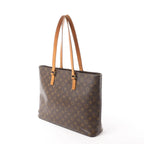 Louis Vuitton Luco Monogram Canvas Shoulder Bag in Brown M51155