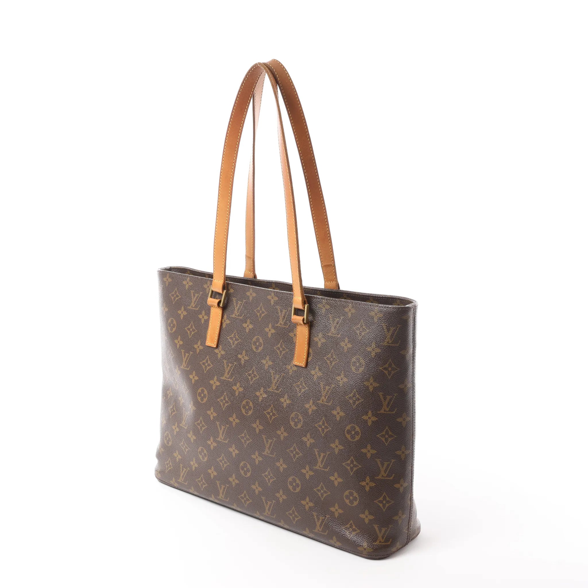 Louis Vuitton Luco Monogram Canvas Shoulder Bag in Brown M51155